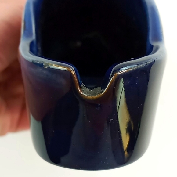 Vintage Berkemann Advertisement Clog Ashtray Red/Navy - Picture 7 of 11